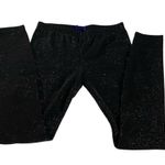 Aeropostale Glittery Leggings Casual Knit Regular Fit Metallic Size M - NWOT Photo 5