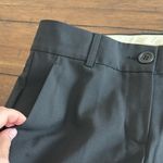 Theory Black Lonan Lightweight Wool Blend Wide Leg Pants Size 0 Model 8011228R Photo 7