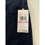 Michael Kors High Rise Button Fly Dark Wash Denim Jeans Size 6P Photo 2