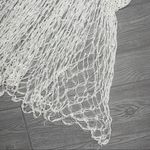 None Crochet knit woven netted sleeveless tank top beach vacation pool coverup med Photo 3