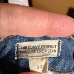 Madewell  The Plus Curvy Perfect Vintage Crop Jean in Sandford Wash Size 32 Photo 11