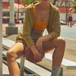 Free People NWT Kadi Quilted Short and Cropped Zip Up Hoodie Set Size Small Photo 1