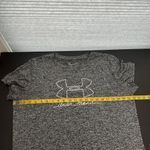 Under Armour  Gray Space Dye Short Sleeve Heatgear Graphic Activewear Top Size XL Photo 7