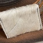 Boutique Hair on Hide Genuine Leather Card Holder with snap closure. Made in USA Photo 3