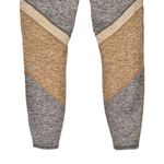 Alo Yoga  7/8 High-Waist Alosoft Sheila Legging size Small Tan Grey Colorblock Photo 5