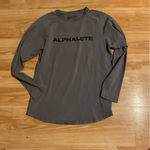 Alphalete Charcoal Performance Fit Tee Photo 1