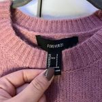 Forever 21 Pink Sweater Flared Sleeve Photo 2