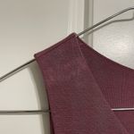 Athleta Burgundy Sleeveless Maxi Dress Casual With Tie Belt Size Medium Photo 2