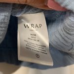 WRAP LONDON BLUE LINEN BLEND BLOUSE 4 Photo 3