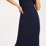 Lulus melora navy sleeveless maxi formal dress Photo 0