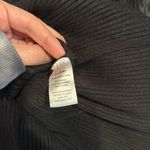 Lulus Lulu’s black zipper down sweater dress and a women’s size medium! Photo 7