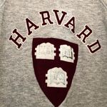 Champion Vintage Grey Preppy Harvard crewneck sweatshirt with embroidered logo -Size M Great condition, measurements in pics Photo 1