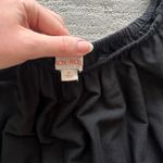 Knox Rose Black Mini Dress with Embroidered Sleeves Photo 3