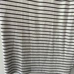 A New Day Women's Black and White Striped Rib Racer Dress - Size Small - NWT Photo 3