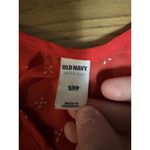 Old Navy  Women Size Small Lightweight Short Sleeve Sheer Blouse Tie Front Summer Photo 2