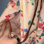 Love Shack Fancy  Floral Cotton Corduroy Peachy Mini Dress‎ Size 10 Photo 5