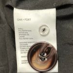 Oak + Fort  Women's Black Button Front Long Sleeve Career Blazer Coat Jacket Sz S Photo 3