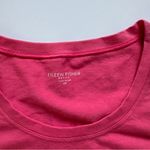 Eileen Fisher  Bubblegum Pink Short Sleeve T-Shirt Petite Size Small NWOT Photo 2