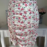 Almost Famous NWT Ruched Floral Dress Photo 0