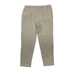 Common Sense Pants XS Tan Striped Pull On‎ Relaxed Minimalist Boho Street Photo 2