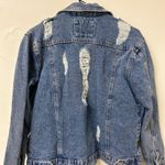 Highway Jeans  Distressed‎ Denim Jacket womens size small Photo 1