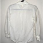 Vintage Baronet Bodysuit Blouse‎ White Size M Photo 3