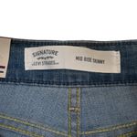 Levi Strauss Signature Women's Mid Rise Skinny Jean NEW Blue Size 26 Photo 8