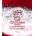 NWOT ~ WONDERSHOP 2 Pc. Bears Trees Snow Lounge Sleepwear Pajamas ~ Women's XL Red Photo 4