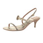 Tory Burch  Snakeskin Strappy Sandals Photo 1