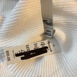 Madewell  Womens The Signature Knit Mockneck Sweater Tank Sleeveless White XXS Photo 4