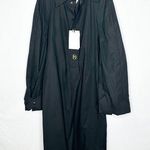 Bottega Veneta  Technical Coated Toile Midi Dress NWT in Size 44 (US 8) Photo 0