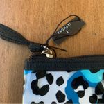Sephora  Small Cheetah Pouch PVC Blue and Black Cat New With Tags Photo 2