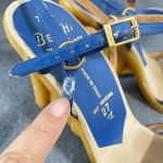 Famolare Vintage Wavy Sole Platform Shoes Wedges Sandals 70s Size 7.5 M FLAWED Brown Photo 1