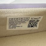 Toms  Alpargata Mallow Lavender Slip On Shoe Size 8.5 Photo 6