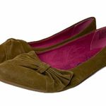 blowfish  Guppy Love SINTETICO Brown Bow Pointed Flat ballet Summer Shoes 6.5 Photo 4