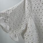 English Factory Dress Size 1X White Eyelet Mixed Media Bridal Wedding Shower NWT Photo 6