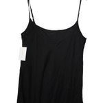 Free People NWOT Womens  Black Spaghetti Straps Slip Dress Mini Dress Top Size L Photo 1