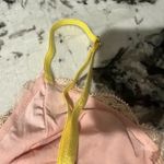 BOUTIQUE Blossom Embroidered Non Wired Bralette Size M/L Yellow Size M Photo 5