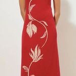 Mon Renn Tresor Knit Dress Rose Red Size Small NWT Holiday Chic Everyday Style Photo 0