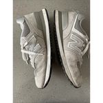 New Balance 574 Women’s Size 7 -Core Grey White Sneakers Tennis Shoes Photo 6