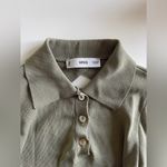 Mango  Open Back Polo Top XS NWOT Photo 7
