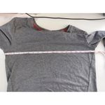 Hue Women's Gray Long Sleeve Crew Neck Graphic Longsleeve Top Size S Loungewear Photo 6