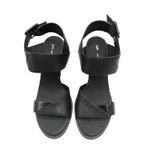 United Nude Shoes Women 9 Black Delta Run Patent Leather Red Gem Block Heel Photo 2