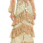 NWT Rococo Sand Faye Belted Dress sz L MSRP $595 Yellow Size L Photo 1