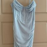 Amazon Blue Corset Dress Photo 0