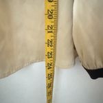 Vintage Blouse Satin Buttoned Gold Black Butterfly Print Sleep Top Chic Stylish Size undefined Photo 5