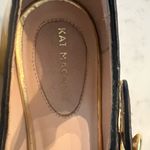 Kat Maconie gold mirror Maggie Mary Jane chunky heels Shoe Size 7 EUC Photo 5