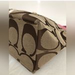 Coach  Legacy Limited Edition Signature C Shoulder Bag Jacquard Orchid Lurex EUC Photo 7