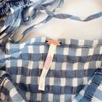 Free People  Lucinda Plaid Womens Midi Dress Indigo Photo 11