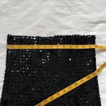 Vintage Black sequin tube top crop top Size medium Photo 6